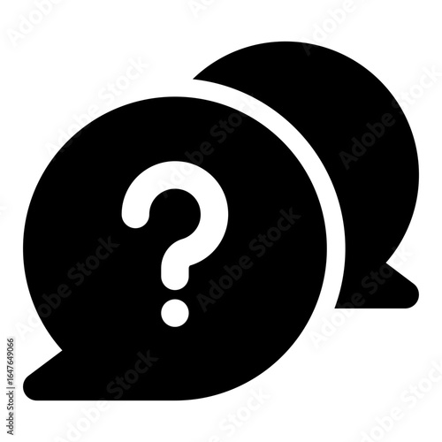 Question Mark Chat Bubbles