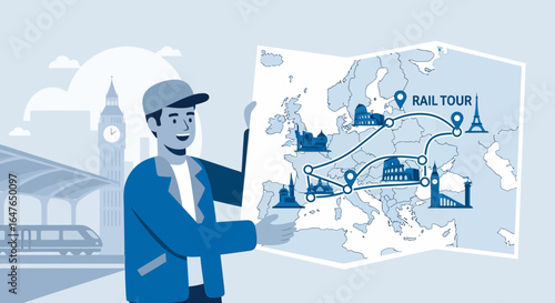 Planning Exciting Rail Tour Across Europe Exploring Iconic Landmarks