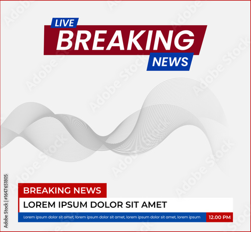 Newscast Title Bar and Lower Third Templates