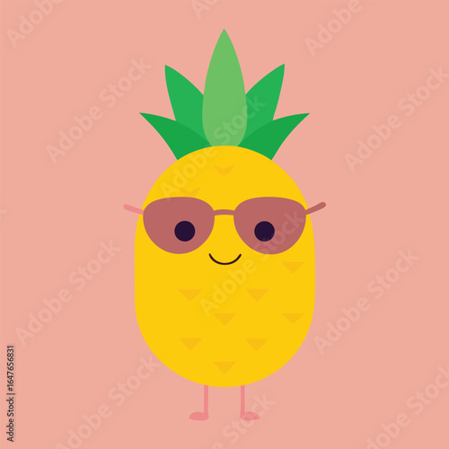 Cute and happy Easter chicks and eggs in a cartoon-style illustration with funny baby chicken characters