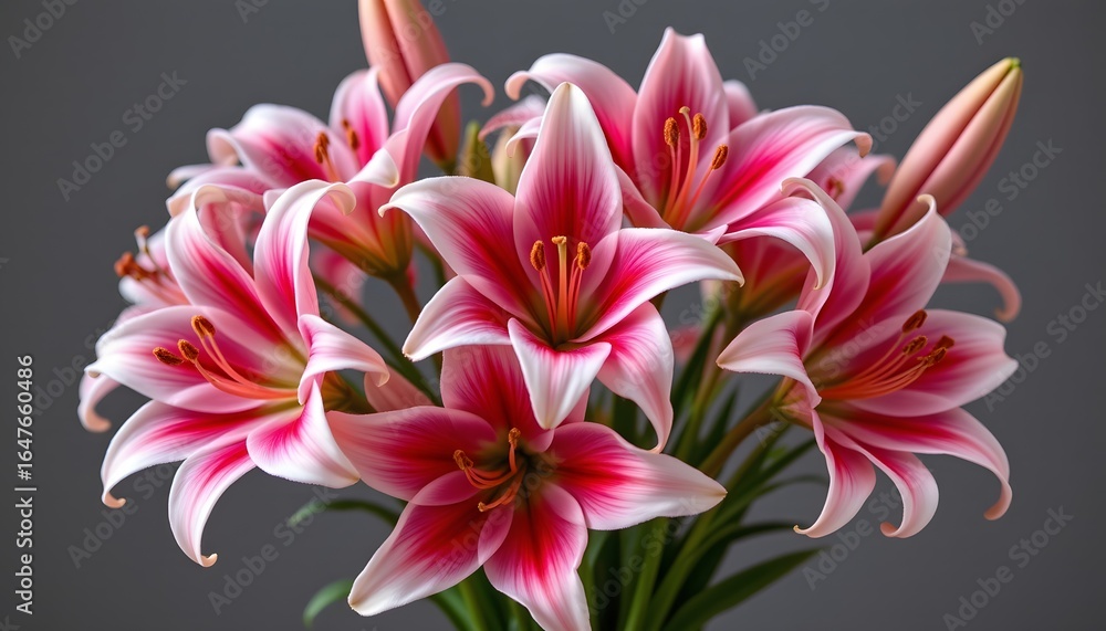 Obraz premium pink and white flower
