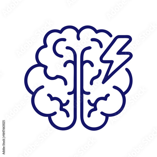 Brainstorming concept, creative idea generation, innovative thinking, power of the mind