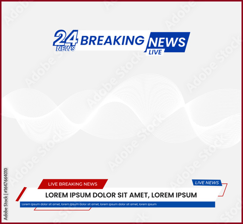 Live Event Lower Third Graphic Pack. Collection of high-quality, professional lower third vector graphics for live events and broadcasts.