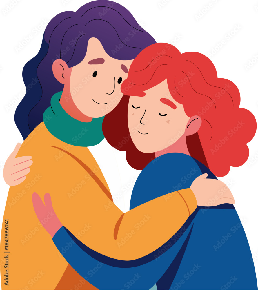 Obraz premium Hug icon