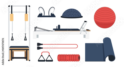 Pilates Equipment and Studio Apparatus Set
