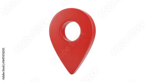 Red map pointer location pin icon vector gps navigation symbol for travel destination and direction 3d render on transparent background Free Download Red map pointer location pin icon vector gps navigation symbol for travel destination and direction 3d render on transparent background - GFXLoad