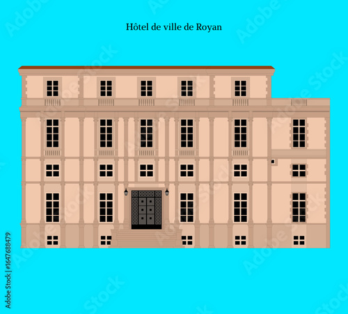 Hôtel de ville de Royan, France
