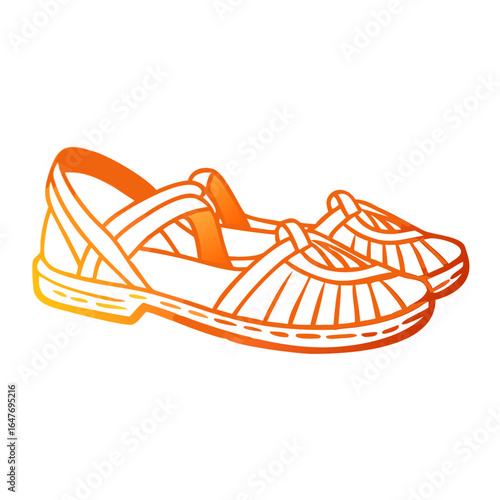 sport shoes isolated on white background