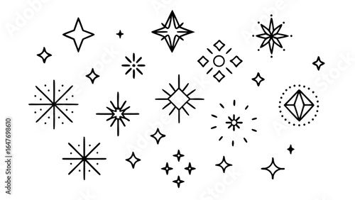 Sparkle and Shine Vector Graphics Collection