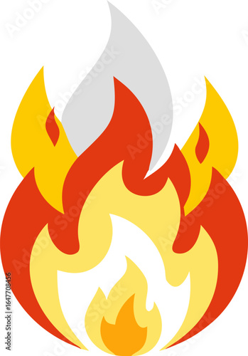 Flame Vector Icons Set