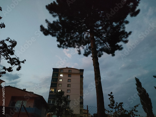 building in the city