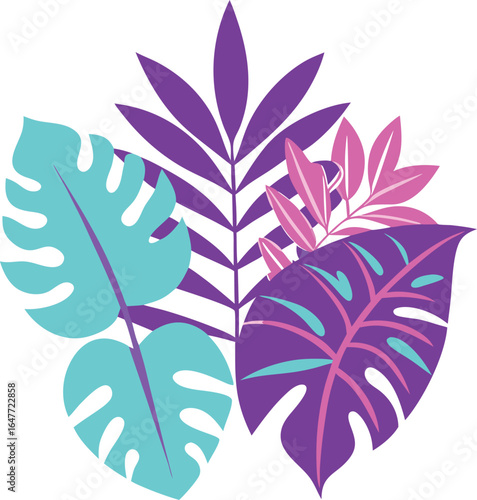 Ocean Breeze Leaf Trio