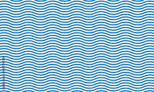 Striped blue geometrical print simple vector background .EPS 10.