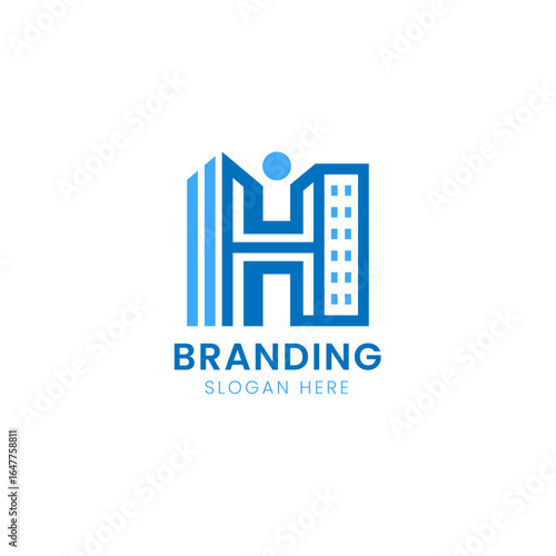 New Modern Architecture real estate H logo