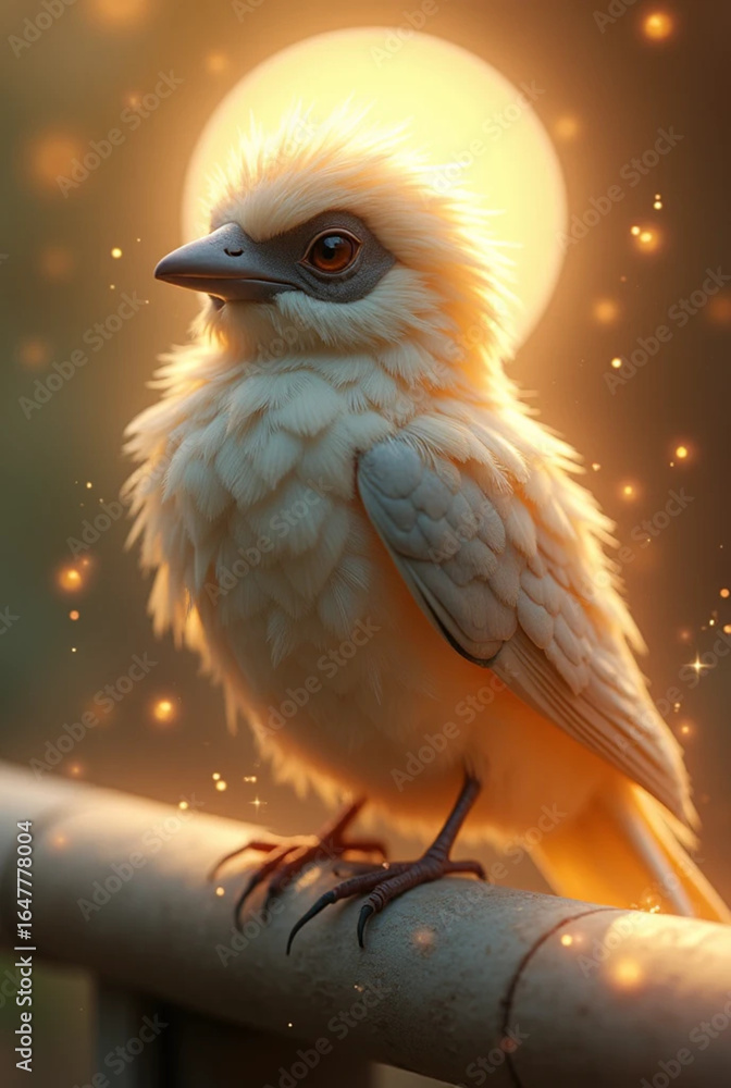 Fototapeta premium bird on a branch