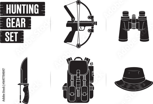 Essential hunting gear set for your next adventure