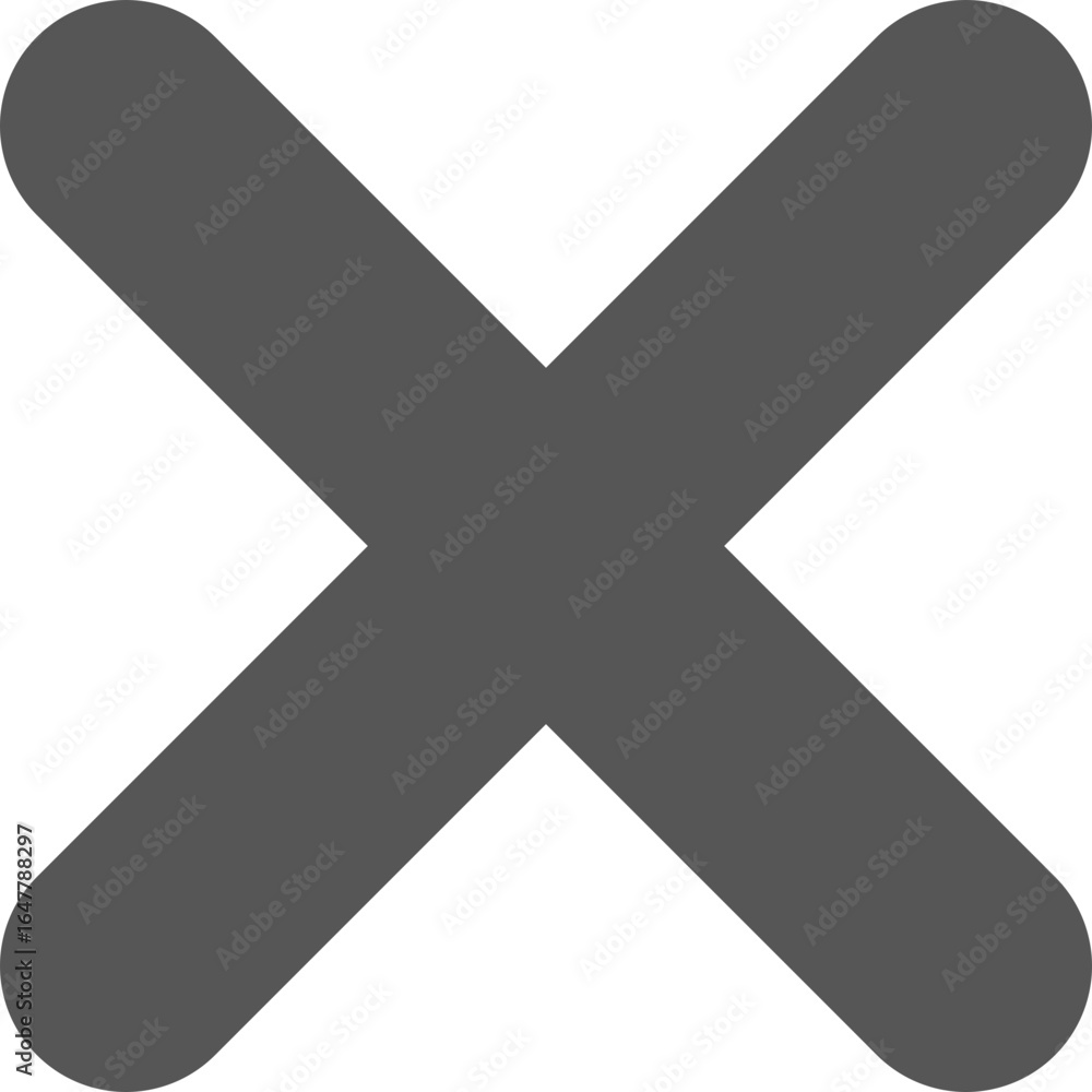 Fototapeta premium Cancel icon