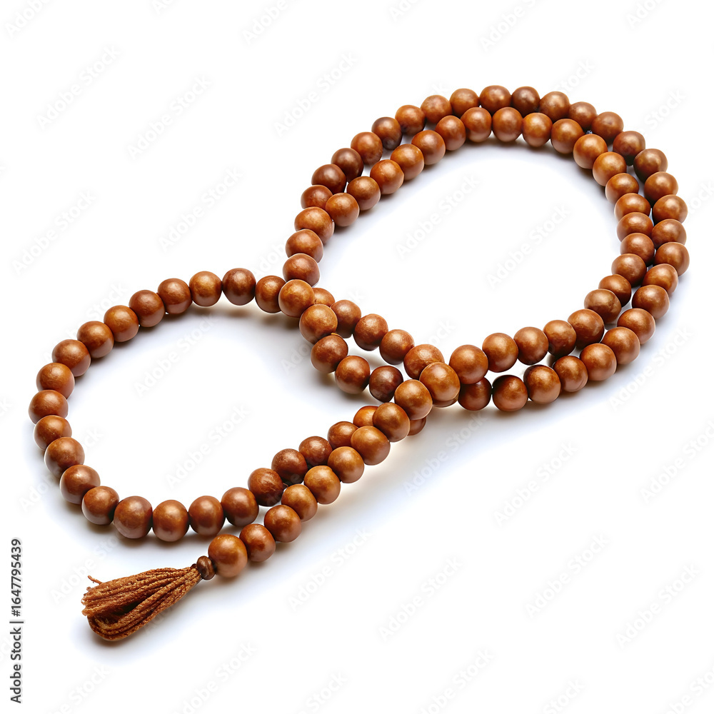 Obraz premium tasbeeh forming infinity symbol eternal faith