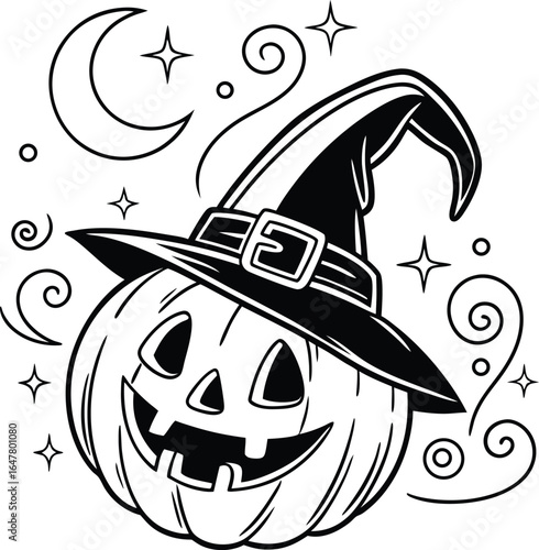 hHalloween Silhouette clipart vector