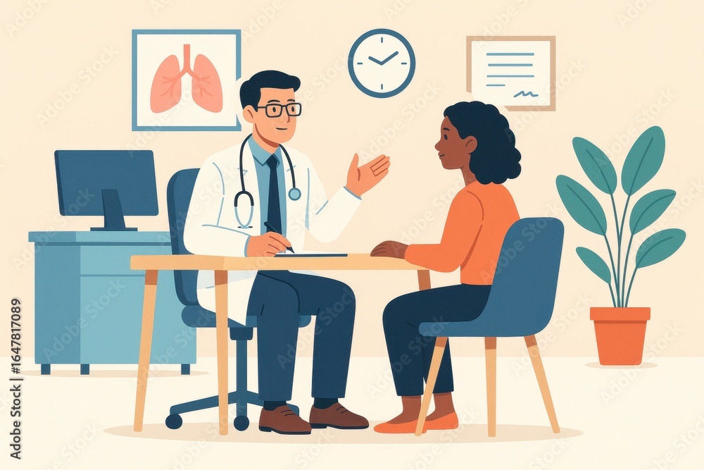 Doctor-Patient Consultation in Modern Clinic Doctor-Patient Consultation in Modern Clinic