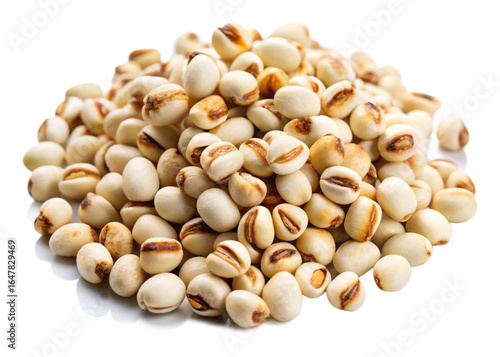 Job’s tears seeds isolated on white background png