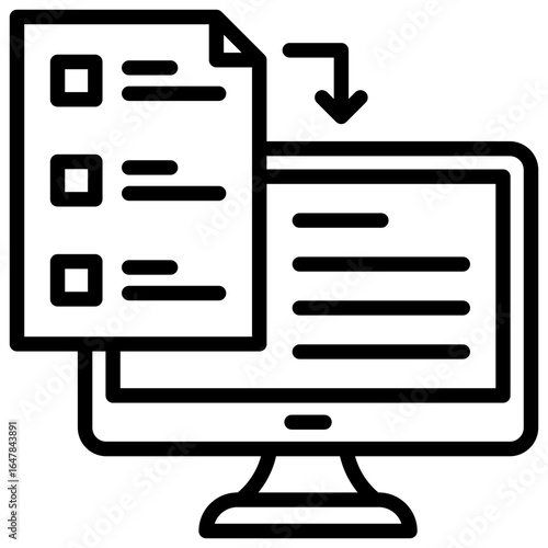 Data Entry Icon