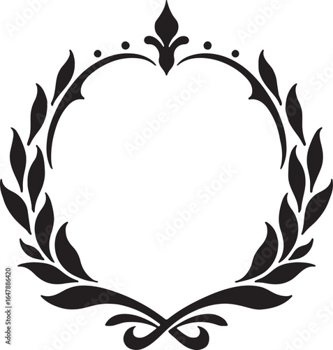 "Royal Crest Emblem Design" graphics vector