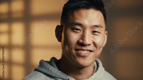 Portrait of a smiling man