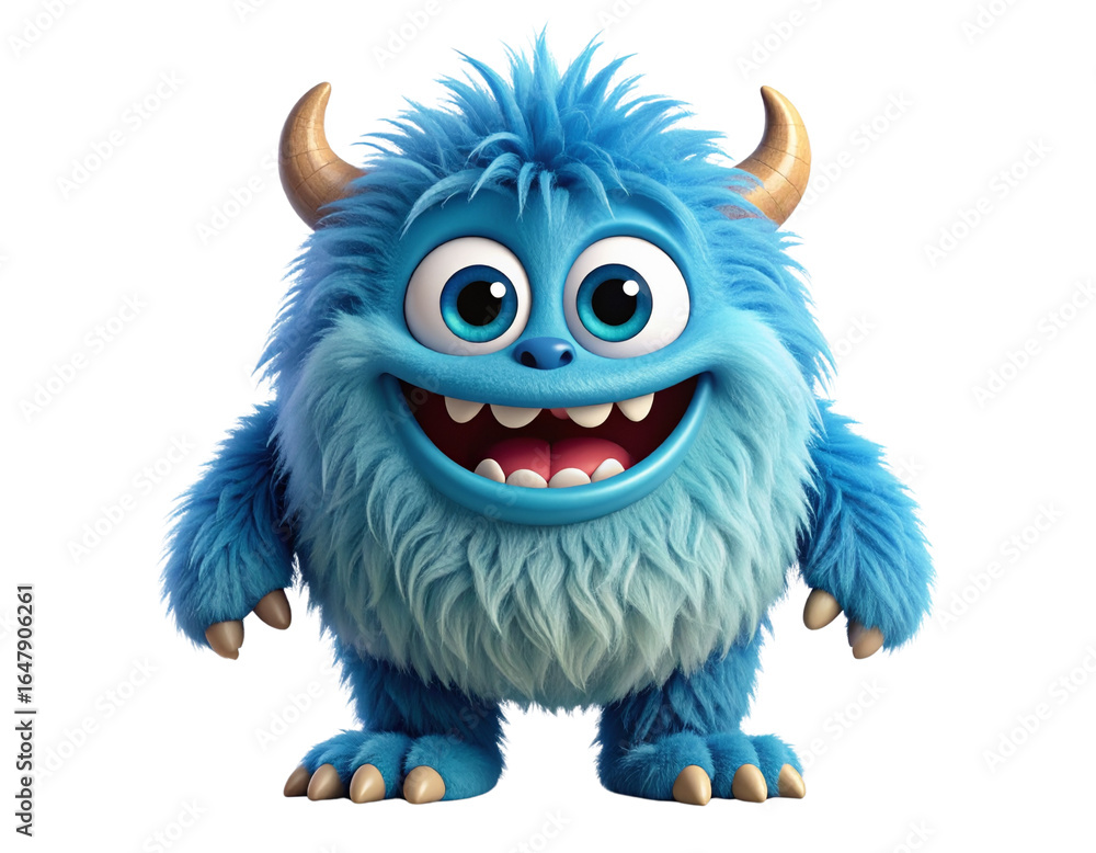 Obraz premium funny cartoon zombie