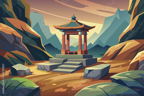Realistic Simple Modern Small Shrine