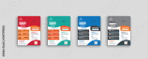 Charity organisation, nonprofit, ngo, donation, fundraising, commonality, flyer design,  social banner,  Poster template, Business Flyer