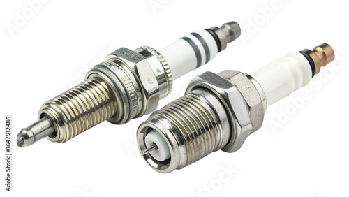 spark plug isolated on white