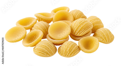 Isolated Orecchiette Pasta
