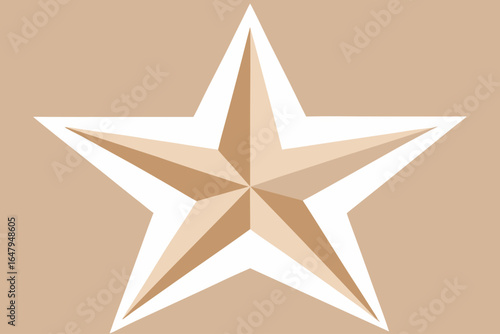 Abstract star mesh tone on tone beige seamless