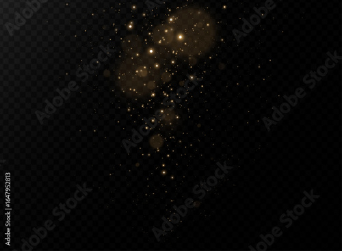 Sparkling light, sparkle dust PNG. . Abstract grunge background. Overlay. Magic White dust illuminated accents. A celebratory background. White rain. PNG magic glow. Christmas 