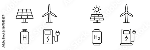 Renewable energy sources and hydrogen technology for sustainable power generation in the modern era