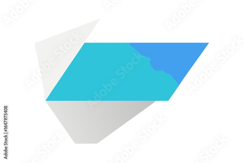 Abstract geometric shape design with blue color block and white background vector illustration art 100 Free Download Abstract geometric shape design with blue color block and white background vector illustration art 100 - GFXLoad