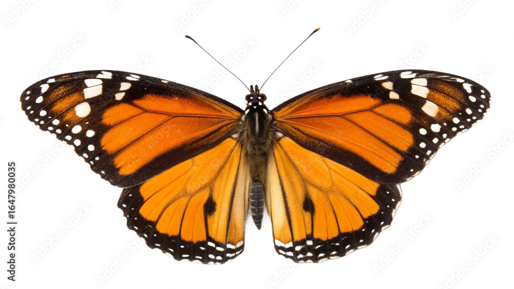 Fototapeta premium butterfly isolated on white, transparent background, PNG