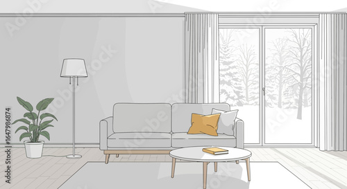 living room interior