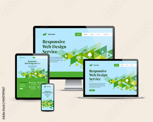 Mockup responsive ecology