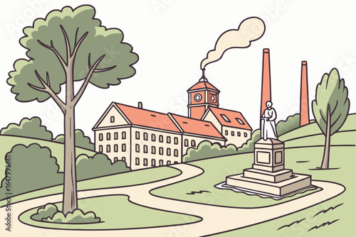 Ikast, Central Denmark Region, Denmark – Recognized for its textile heritage and sculptures.