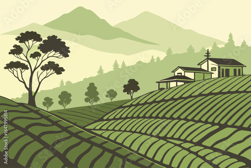 Bandung, Indonesia – A cool-climate city surrounded by volcanic mountains and tea plantations.
