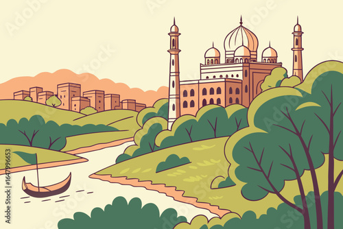 Bhopal, India – A city of lakes with a mix of history and modernity.