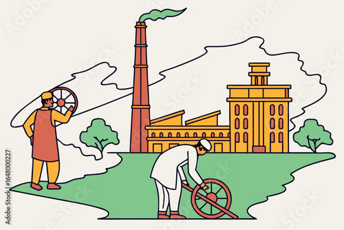 Faisalabad, Pakistan – A textile powerhouse and industrial hub of Punjab.
