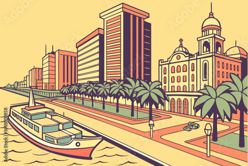 Guayaquil, Ecuador – Ecuador’s main port city with a vibrant riverfront.