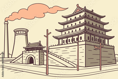 Handan, China – An ancient city with strong steel production.