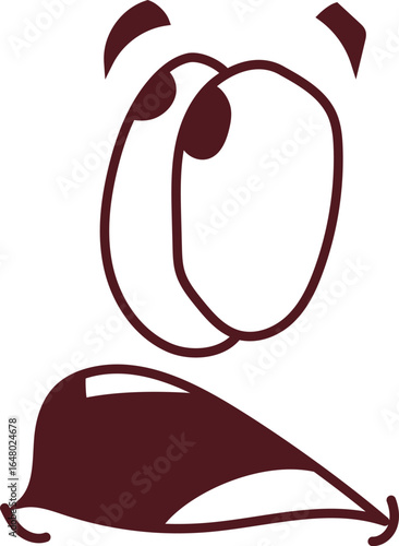 Curious | Expression Doodle Design - 18| EPS