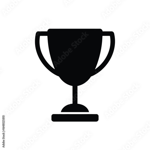 Black Shield Emblem with a Stylized Check Mark or Wing Design