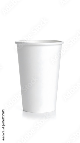 Wallpaper Mural Empty white disposable paper cup Torontodigital.ca