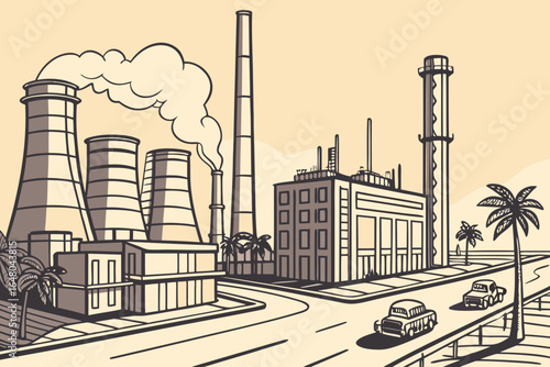 Shubra El Kheima, Egypt – A major industrial city near Cairo.